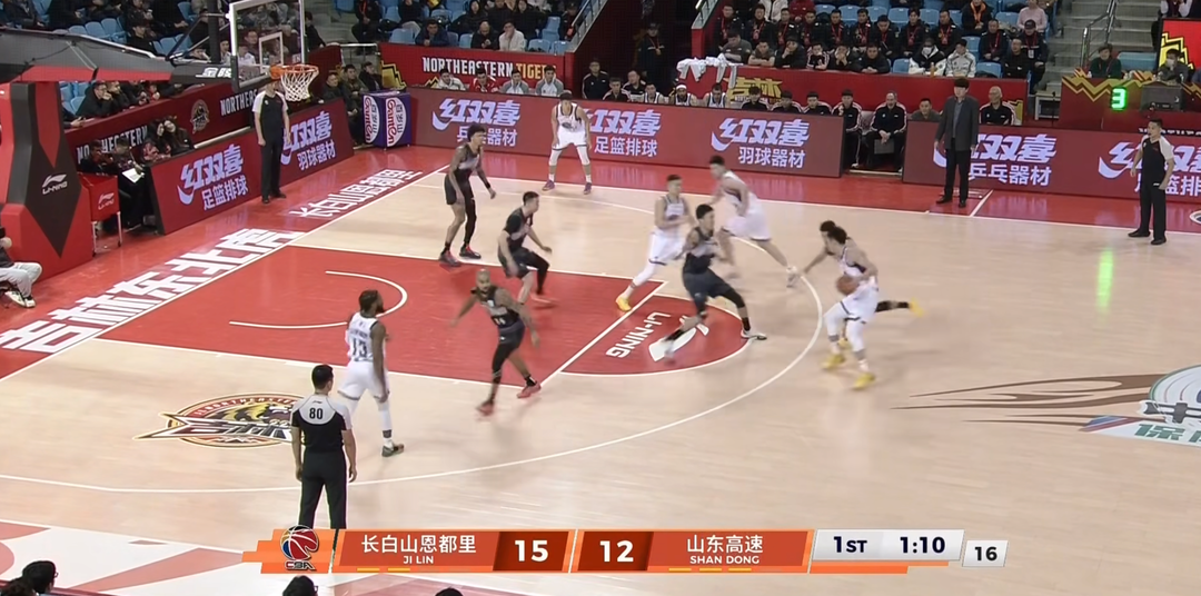 半场战报|手感冰冷！山东30：37落后吉林，无一人得分上双